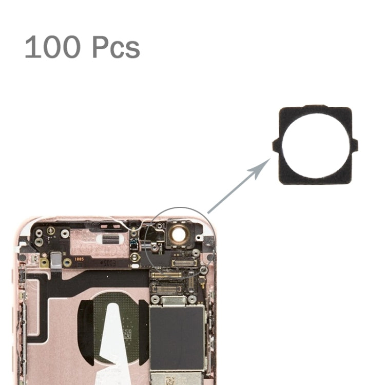 100 pezzi per cuscinetti in spugna di schiuma per fotocamera posteriore iPhone 6s, For iPhone 6s 100 pezzi per cuscinetti in spugna di schiuma per fotocamera posteriore iPhone 6s, For iPhone 6s